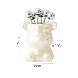 Osito porta accesorios cerámica