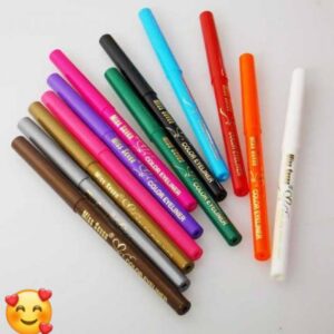 Docena De Lápiz Delineador De Colores $40 KISS SEVEN