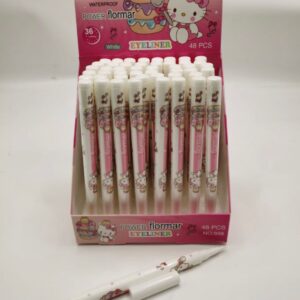 Delineador Blanco Hello Kitty $13 la pieza $130 la docena