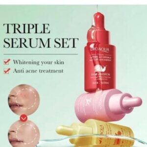 Triple sérum facial