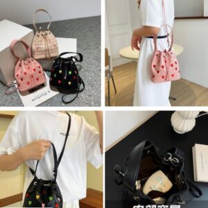 Bolso de mano tipo morral