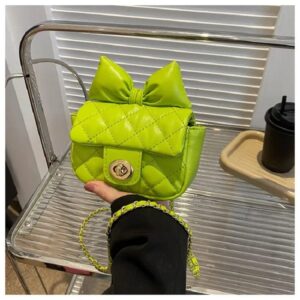 Bolso de mano con moño