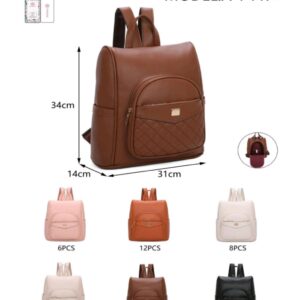 A-7447 mochila tipo vinipiel