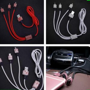 Cable de 3 puntas de pedreria