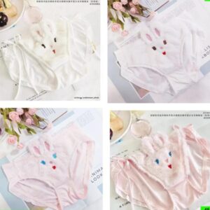 Calzon de peluche de conejito