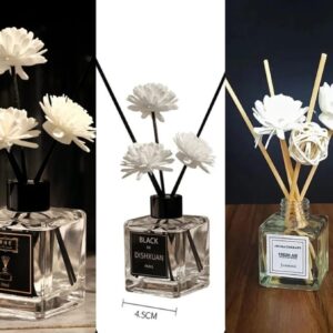 Aromatizante con presentacion de flores