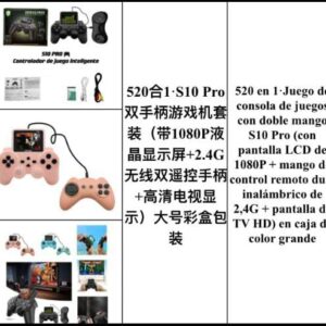 Video juego en forma de control remoto