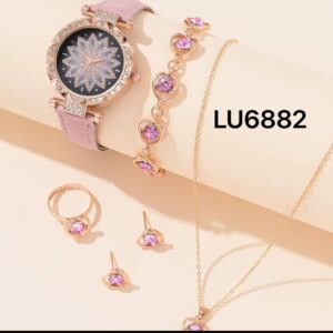 Reloj con accesorios