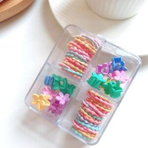 Cajita de acrílico con liguitas y piojitos