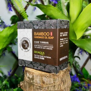 Jabon carbon de bambu activado BIOAQUA y ZOZU