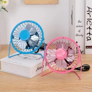 Ventilador de sobremesa de acero inoxidable