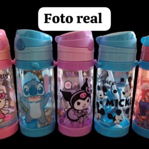 Botella de agua con correa