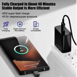 Cargador USB-C carga rapida