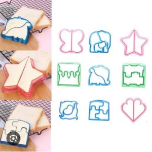 Cortador de pan figuras $8 pz $80 la docena