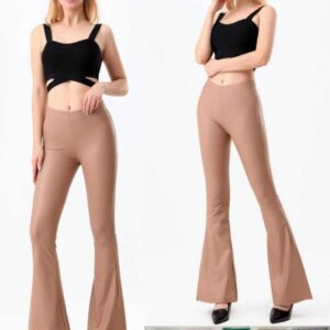 XF-02019 Leggin de vinipiel acampanado