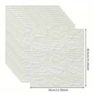 Adhesivo 3D blanco para pared o barra 3 mm de grosor