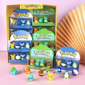 U3529 Paquete de 4 gomas de borrar de personajes