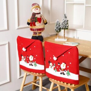 Funda de silla de respaldo decorada