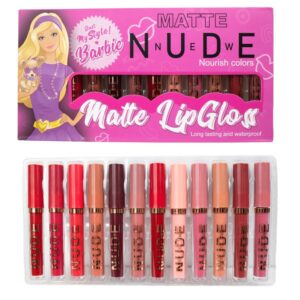 Set de 12 labiales NUDE