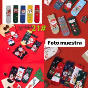 Calcetas navideñas  $6