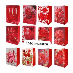 V43 bolsa de regalo san valentin $8pz $80 la docena