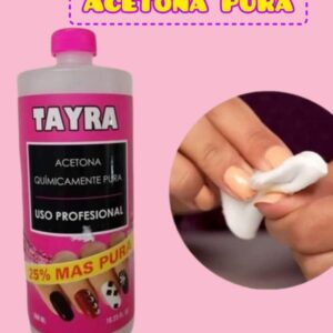 Acetona Tayra ,quimicamente pura 125 ml