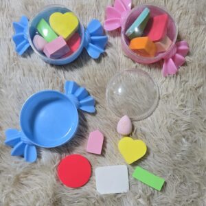 Cajita De Esponjas En Forma De Caramelo