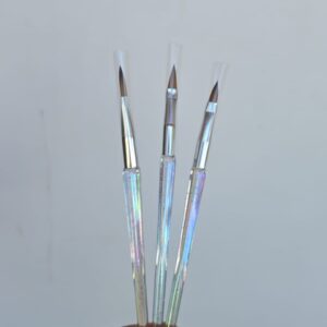 Trio De Pinceles Para Acrílico