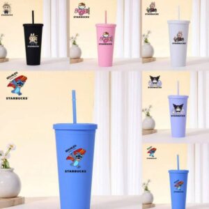 Vaso de plástico de personajes