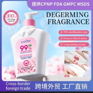 Removedor de manchas ropa interior