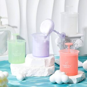 Bote para fabricar espuma para limpieza facial