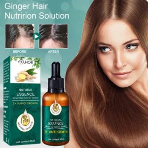 Solución Nutritiva de Jengibre para el Cabello