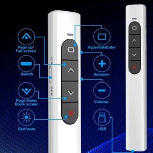 Apuntador Presentador Láser Inalámbrico