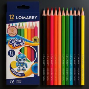 Caja De 12 Colores Triangulares