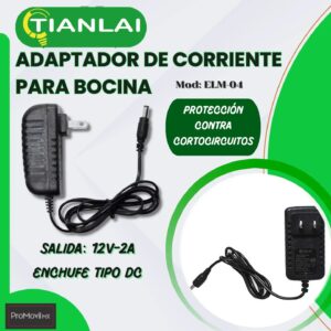 Adaptador de corriente