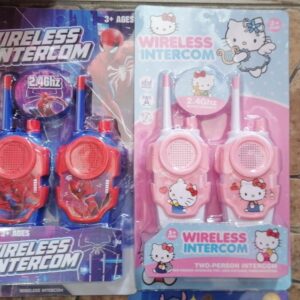 Walkie Talkie infantil animado