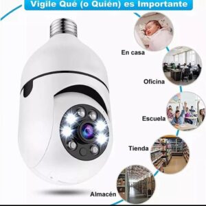 Foco camara de vigilancia