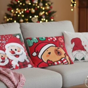 Funda de cojín de navidad