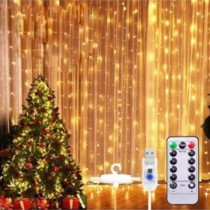 Cortina de 2 metros con control