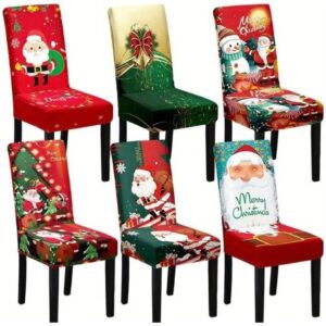Funda para silla navideña