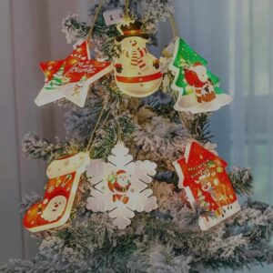 Luz colgante navideña