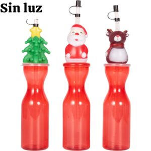 Vaso navideño sin luz