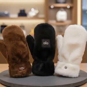 Guantes afelpados de dama