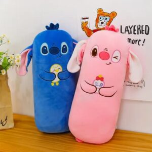 Mini Almohada Stich y Angela