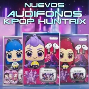 Set de Audífonos K-pop Demon Hunters