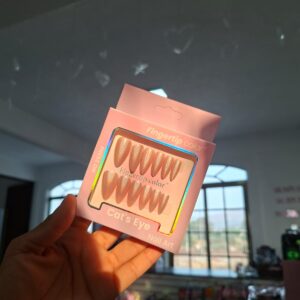 Uñas Press On Efecto ojo de gato