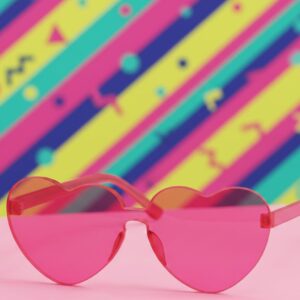 Lentes de corazón BARBIE