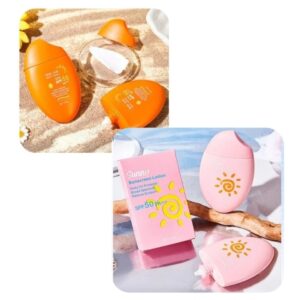 Bloqueador Sunscreen y Protector Solar Naranja