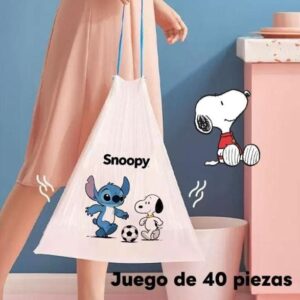 Bolsa para basura de personajes