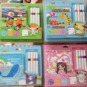 Set de dibujo lavable de personajes